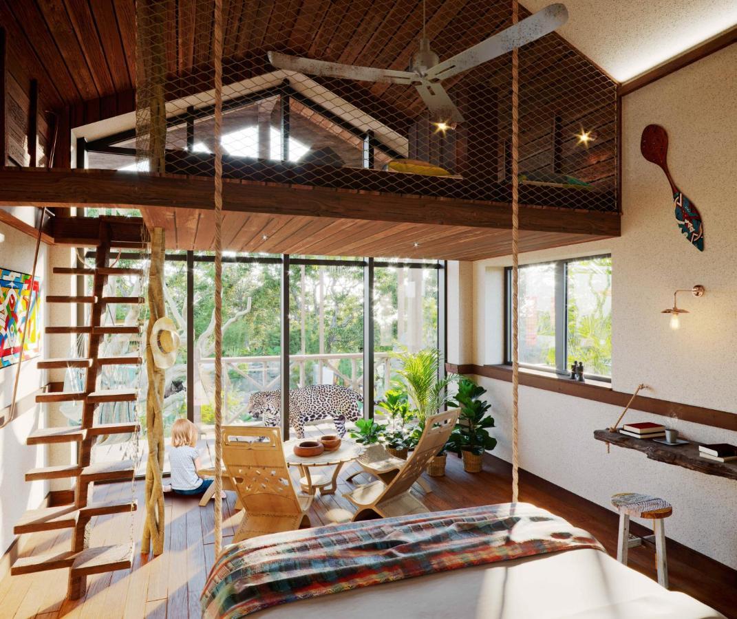 Parrot World - Les Lodges Crecy-la-Chapelle Ngoại thất bức ảnh