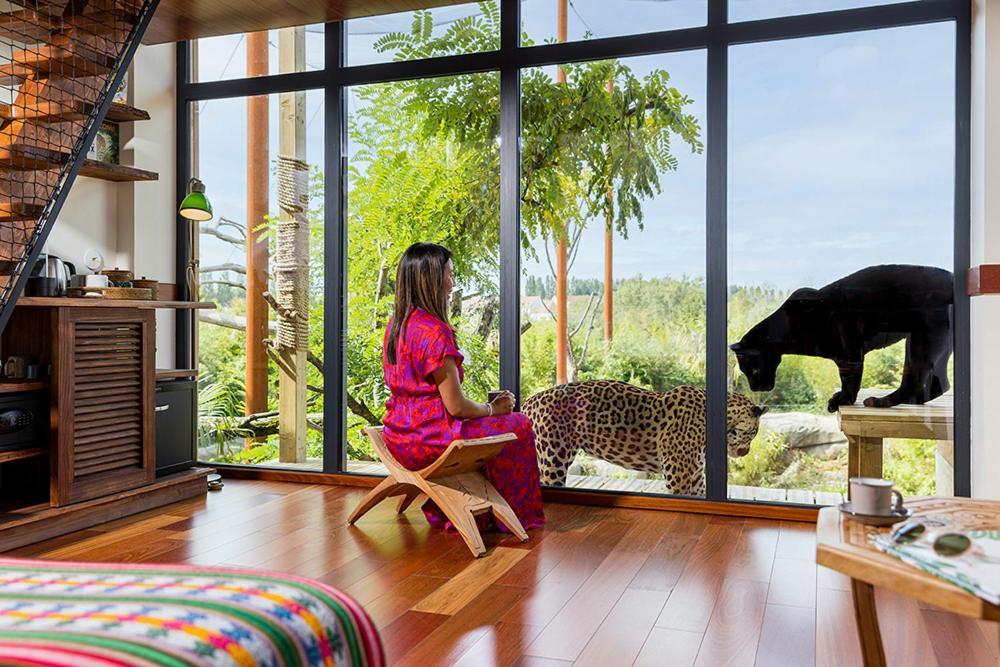 Parrot World - Les Lodges Crecy-la-Chapelle Ngoại thất bức ảnh